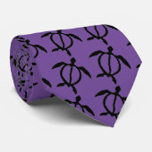 Turtle petroglyph stropdas (Opgerold)