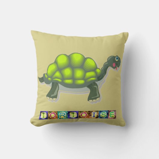 Turtle Pillow Kussen (Voorkant)