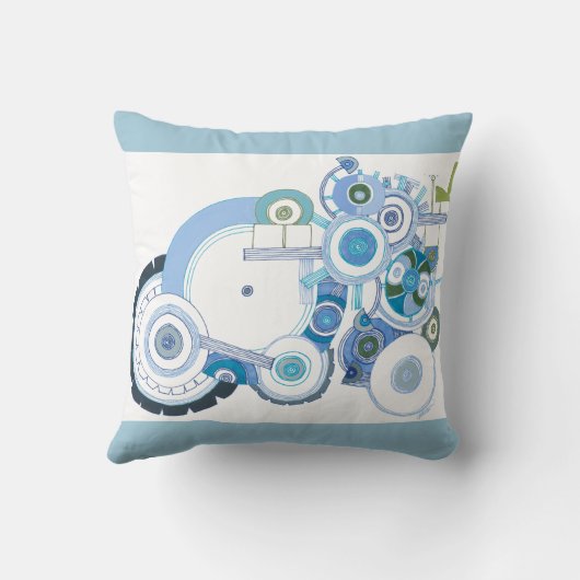 Turtle Pillow Kussen (Achterkant)