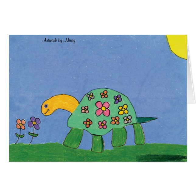 Turtle Power Card (Voorkant Horizontaal)