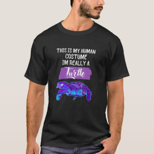 Turtle Quote Ik ben echt een schildpad 5 T-shirt