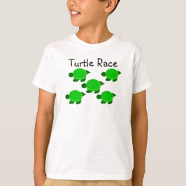 Turtle Race Groene Schildpad T-shirt