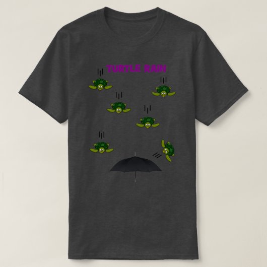 Turtle Rain T-shirt (Design voorkant)