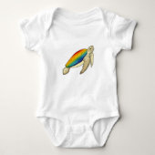 Turtle Rainbow Romper (Voorkant)