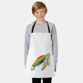 Turtle Rainbow Schort (Gedragen)