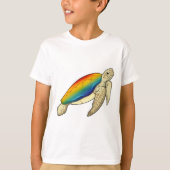 Turtle Rainbow T-shirt (Voorkant)