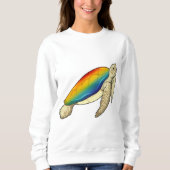 Turtle Rainbow Trui (Voorkant)