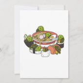Turtle Ramen Sushi Bedankkaart (Voorkant)