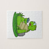 Turtle Reading Book Legpuzzel (Horizontaal)