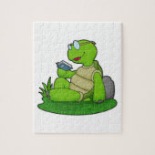 Turtle Reading Book Legpuzzel (Verticaal)