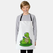 Turtle Reading Book Schort (Gedragen)