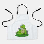 Turtle Reading Book Schort (Voorkant)