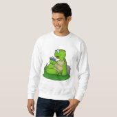 Turtle Reading Book Trui (Voorkant volledig)