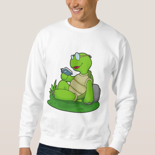 Turtle Reading Book Trui (Voorkant)