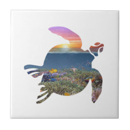 Turtle Reef Tegeltje