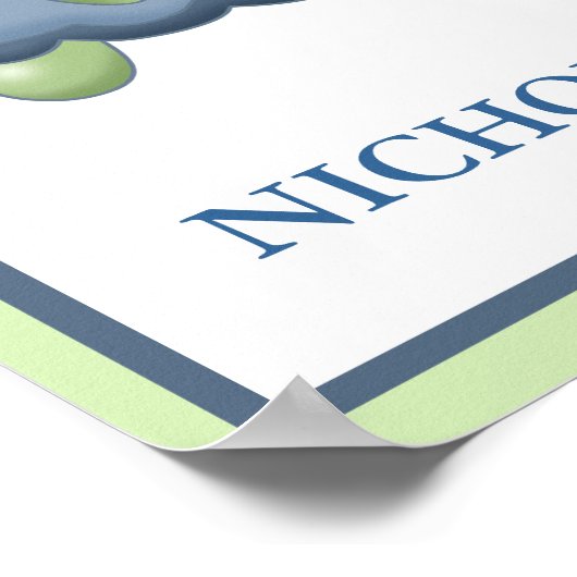 TURTLE REEF TORTOISE CUSTOE NAME PRINT (Hoek)