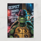 Turtle Respect is Not Shelled Out Briefkaart (Voorkant)