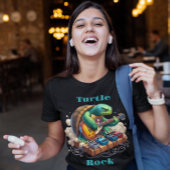 Turtle Rockstar Jamming op het podium T-shirt