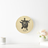 TURTLE RONDE KLOK (Huis)