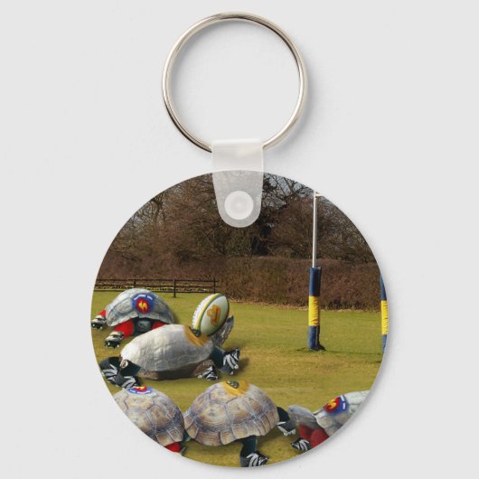 Turtle Rugby Sleutelhanger (Voorkant)