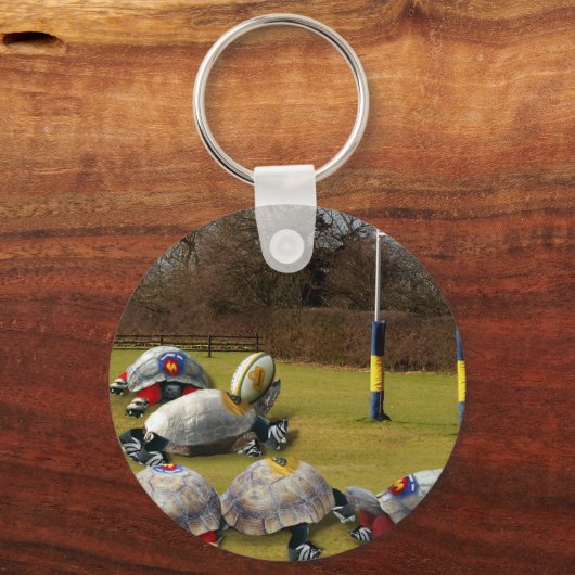 Turtle Rugby Sleutelhanger (Voorkant)