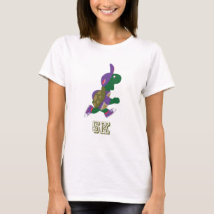 Turtle Runner 5K - Paars T-shirt