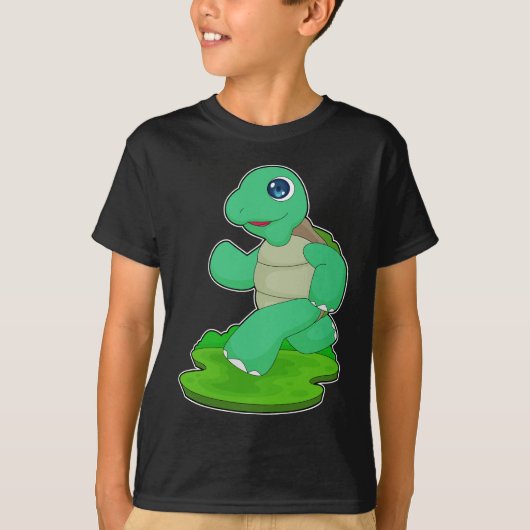 Turtle Runner Hardloopsport T-shirt (Voorkant)