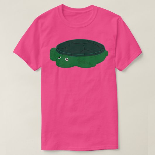 Turtle Sandbox T-shirt (Design voorkant)