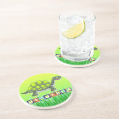 Turtle Sandstone Onderzetter (Zijkant)