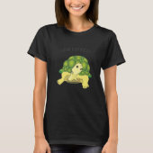 Turtle  saying  Sin estres No stress T-shirt (Voorkant)
