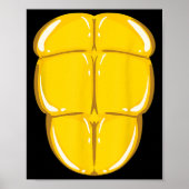 Turtle Shell Cute Tortoise Costume Funny Halloween Poster (Voorkant)