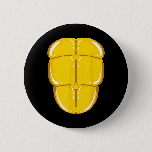 Turtle Shell Cute Tortoise Costume Funny Halloween Ronde Button 5,7 Cm (Voorkant)
