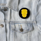 Turtle Shell Cute Tortoise Costume Funny Halloween Ronde Button 5,7 Cm (In situ)