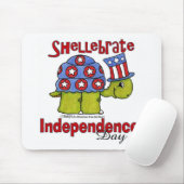 Turtle Shellebrate Independence Day! Muismat (Met muis)
