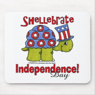 Turtle Shellebrate Independence Day! Muismat