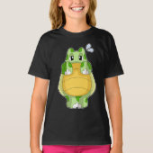 Turtle Shy T-shirt (Voorkant)