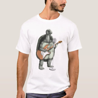 Turtle Singing Guitar Player Musician Music Guitar T-shirt
