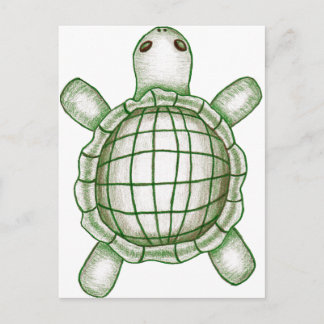 Turtle Sketch Briefkaart