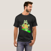 Turtle Skier Ski T-shirt (Voorkant volledig)