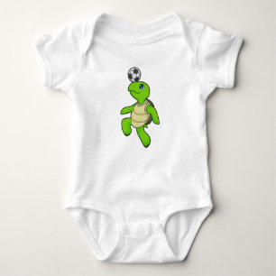Turtle Soccer player Soccer Romper