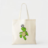 Turtle Soccer player Soccer Tote Bag (Voorkant)