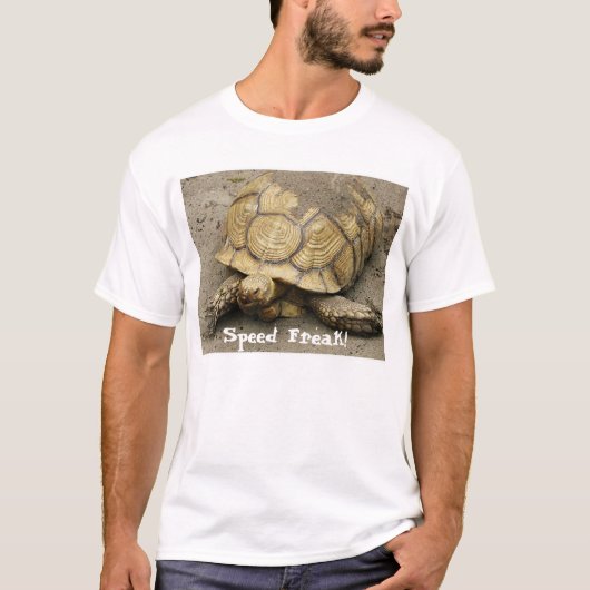 Turtle, Speed Freak! T-shirt (Voorkant)