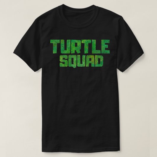 Turtle Squad Triblend T-shirt (Design voorkant)