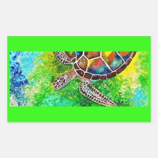 Turtle Sticker (Voorkant)