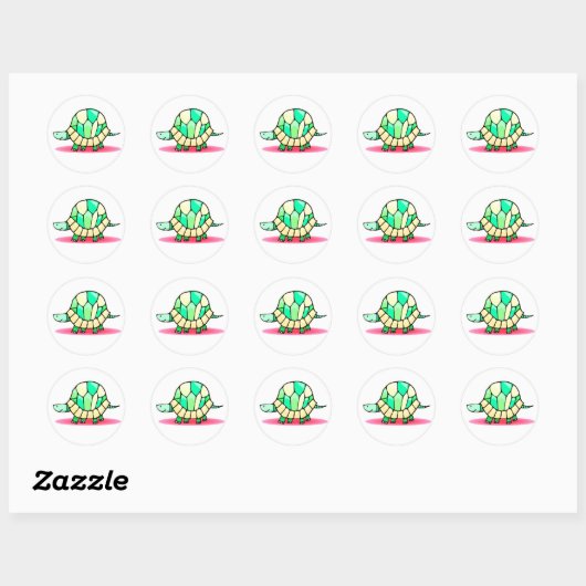 Turtle stickers (Vel)