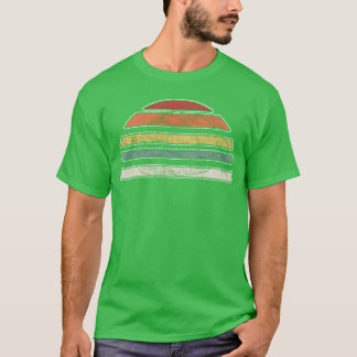 Turtle Sunset 70s Animal friend T-shirt