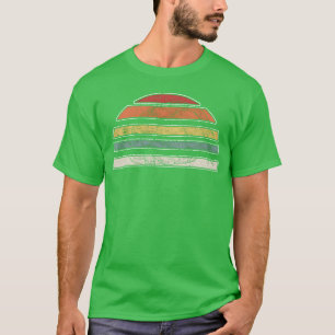 Turtle Sunset 70s Dierenvriend T-shirt