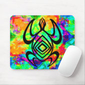 Turtle Symmetry Tiedye Mousepad Muismat (Met muis)