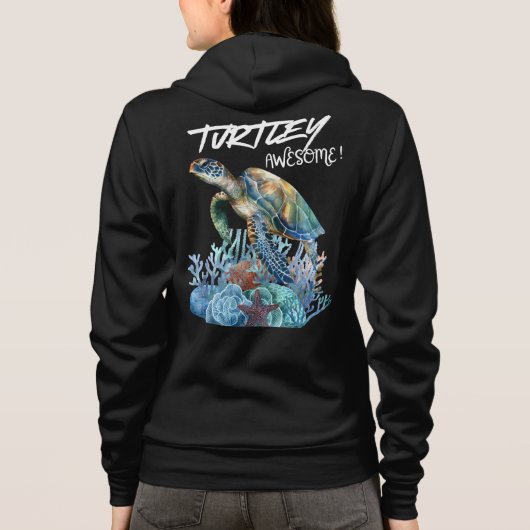 Turtle T Hoodie (Achterkant)