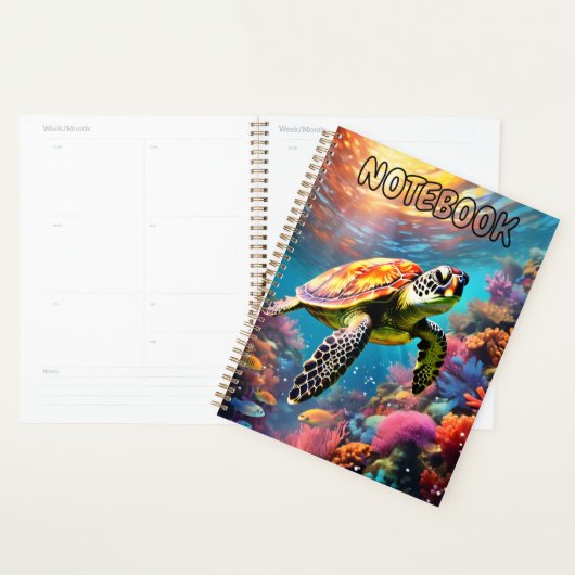 Turtle Tales: Plan je dag met een glimlach Planner (Display)
